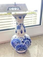 Handbemalte porzellanvase delf gebraucht kaufen  Menden (Sauerland)