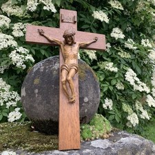 Kruzifix groß antik gebraucht kaufen  Nürnberg