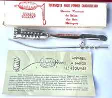 TIGE A FARCIR LES LÉGUMES TOURNIQUET POMMES CHATOUILLARD VEGETABLE STUFFING ROD comprar usado  Enviando para Brazil
