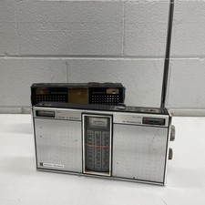 Rádio elétrico original vintage retrô nacional Panasonic condição de trabalho café comprar usado  Enviando para Brazil