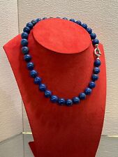 Collana lapislazzuli fermatura usato  Barga
