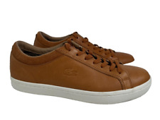 Tênis Lacoste Powercourt marrom inverno casual masculino tamanho 9.5 comprar usado  Enviando para Brazil