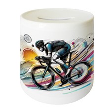 Tirelire céramique cyclisme d'occasion  Gordes
