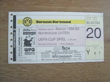 Ticket 1992 uefa d'occasion  Expédié en Belgium