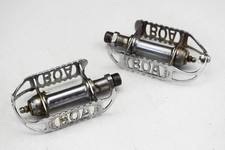 CONSTRICTOR BOA VINTAGE BICYCLE CHROME STEEL QUILL PEDALS, C.1950s for sale  PRESTON