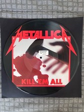 METALLICA Kill 'em All RARO NUMERADO EUA COMPLETO LP PICTUREDISC 1983 #3915 comprar usado  Enviando para Brazil