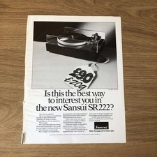 Gram101 magazine advert for sale  UK