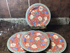 Usado, Conjunto de 4 pratos de porcelana para salada de almoço Provence 8" por interiores internacionais comprar usado  Enviando para Brazil