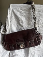 Prada burgundy leather for sale  LONDON