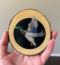 Mallard drake pointillism for sale  Grants Pass