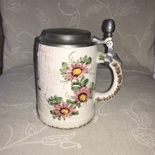 Vintage keramik biierkrug gebraucht kaufen  Illerrieden