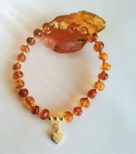 Chic bracelet ambre d'occasion Chic bracelet ambre d'occasion  La Châtaigneraie