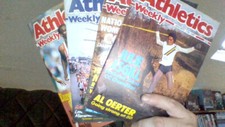 Athletics weekly jan for sale  CANVEY ISLAND