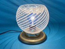 Lampada tavolo vetro usato  Sormano