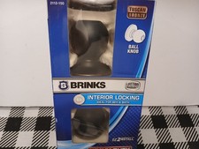 Brinks Interior Lock Toscan Bronze cama/banheiro ez para instalar comprar usado  Enviando para Brazil