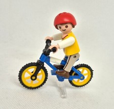 Velo bleu jaune d'occasion  Étaples