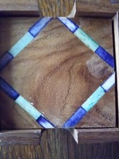 Untersetzer holz eckig gebraucht kaufen  Anhausen