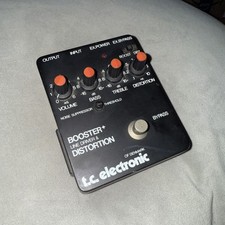 Usado, T.C. Pedal de distorção Electronic BOOSTER+ Line Driver feito na Dinamarca funciona VEJA comprar usado  Enviando para Brazil
