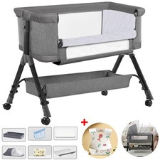 Baby bedside crib for sale  LEICESTER