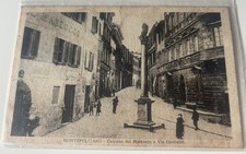 Cartolina montepulciano siena usato  Cascina