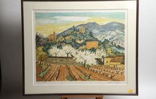 Yves brayer lithographie d'occasion  Senlis