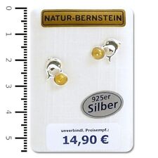 Natur bernstein hrringe gebraucht kaufen  Meldorf