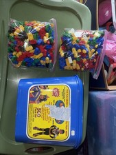 Conjunto de 500 peças de blocos de construção vintage Better Blocks QUASE COMPLETO comprar usado  Enviando para Brazil
