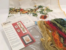 Vtg cornucopia crewel for sale  Lawrenceville