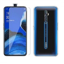 CUSTODIA COVER TPU TRASPARENTE + PELLICOLA VETRO TEMPERATO Per OPPO RENO 2Z / 2F comprar usado  Enviando para Brazil