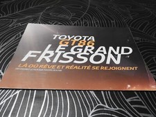 Catalogue depliant toyota d'occasion  Saint-Cyr-sur-Mer