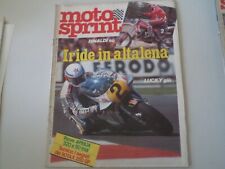 Motosprint 1981 prova usato  Salerno