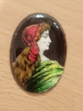 Cabochon emaillé issanchou d'occasion  Mougins