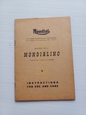 Mondial mondialino 1958 usato  Vimodrone