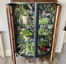 bow fronted display cabinet for sale  BROADSTAIRS