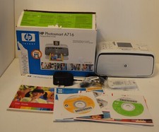 Impressora fotográfica compacta HP Photosmart A716 caixa aberta completa sem tinta testada comprar usado  Enviando para Brazil