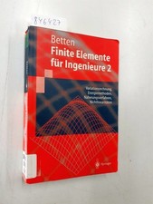 Finite elemente ingenieure gebraucht kaufen  Dinkelscherben