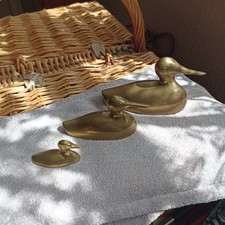 Vintage brass duck for sale  DUKINFIELD