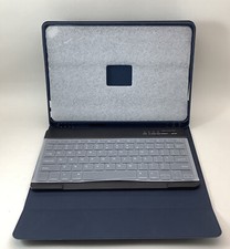 Teclado sem fio COO TUS282/239 branco com estojo azul escuro 9.7d iPad comprar usado  Enviando para Brazil