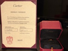 Cartier ring love for sale  Louisville