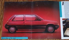 Usado, 1985 Renault 5 Prospekt brochure n 4 6 8 9 10 11 12 14 16 GB comprar usado  Enviando para Brazil