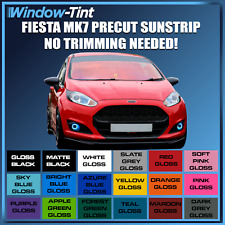 TIRA DE SOL PRÉ-CORTADA PARA FORD FIESTA MK7 2008-2019 - VINIL SEM NECESSIDADE DE APARAR, usado comprar usado  Enviando para Brazil