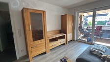 Wohnwand kernbuche massiv gebraucht kaufen  Bad Endorf