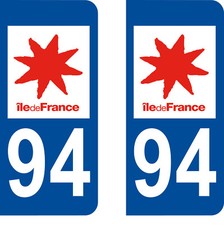 Département sticker autocolla d'occasion  Ingwiller