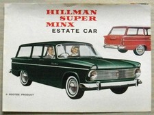 Hillman super minx for sale  LEICESTER