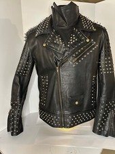 Studded black leather for sale  Milwaukee