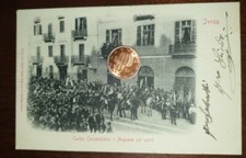Cartolina epoca paesagg usato  Fagnano Olona