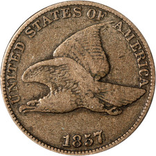 1857 centavo Flying Eagle - ESCOLHA ótimas ofertas da The Executive Coin Company comprar usado  Enviando para Brazil