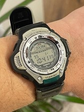 Relógio digital masculino Casio PROTREK TRIPLE SENSOR 2198 PRT-41 comprar usado  Enviando para Brazil