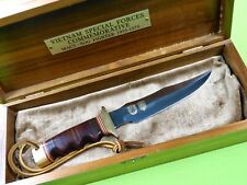 Cuchillo de combate conmemorativo vintage de las fuerzas especiales de Vietnam Al Mar SOG de Estados Unidos segunda mano  Embacar hacia Argentina