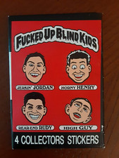 Pacote de adesivos Fuc*ed up Blind Kids skates 1989 Powell fechado muito raro, usado comprar usado  Enviando para Brazil